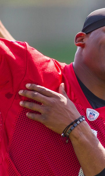 Panthers' Newton takes field for first time since March ankle surgery